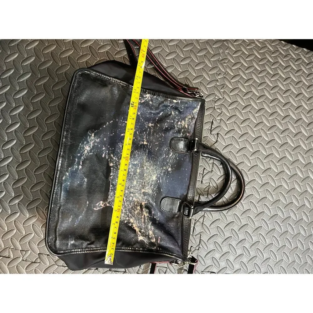 MZ Wallace Black and Gold Shoulder Bag